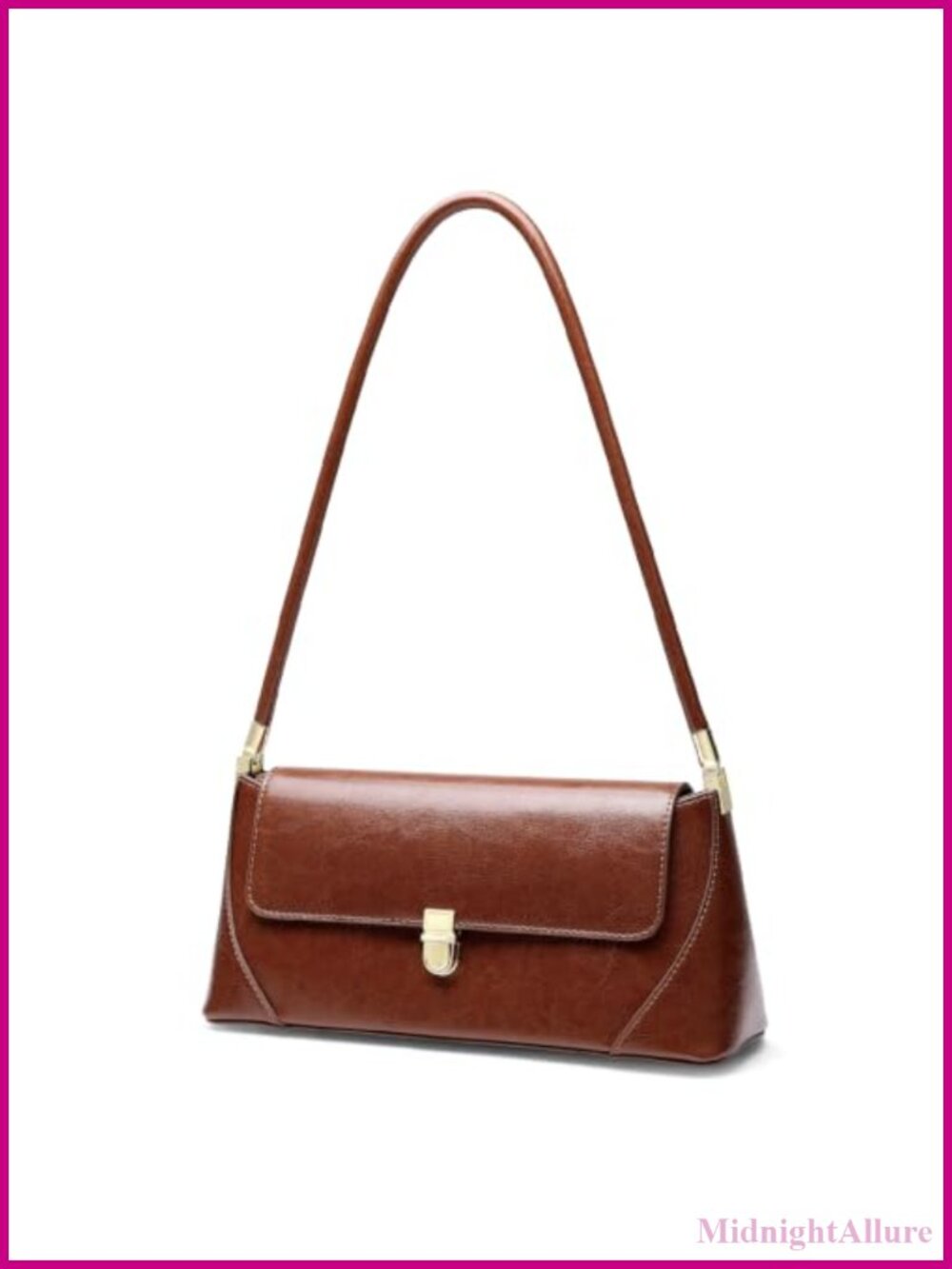 Genuine Leather Shoulder Bag Hobo Handbag RFID Work Travel